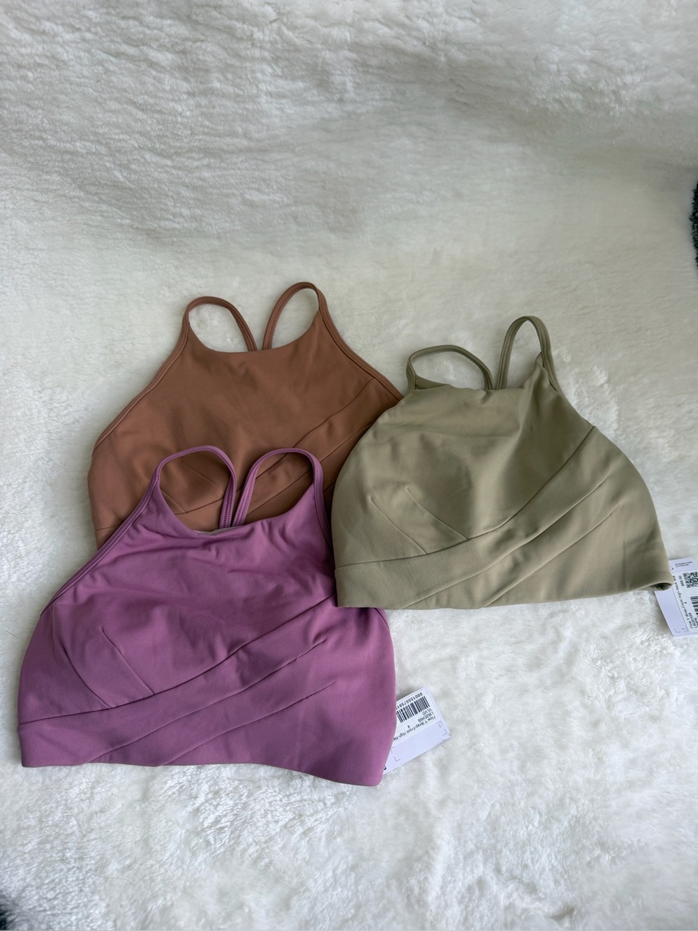 Lululemon Flow Y Wrap-Front High-Neck Bra 3 as a bundle size 4 NWT
